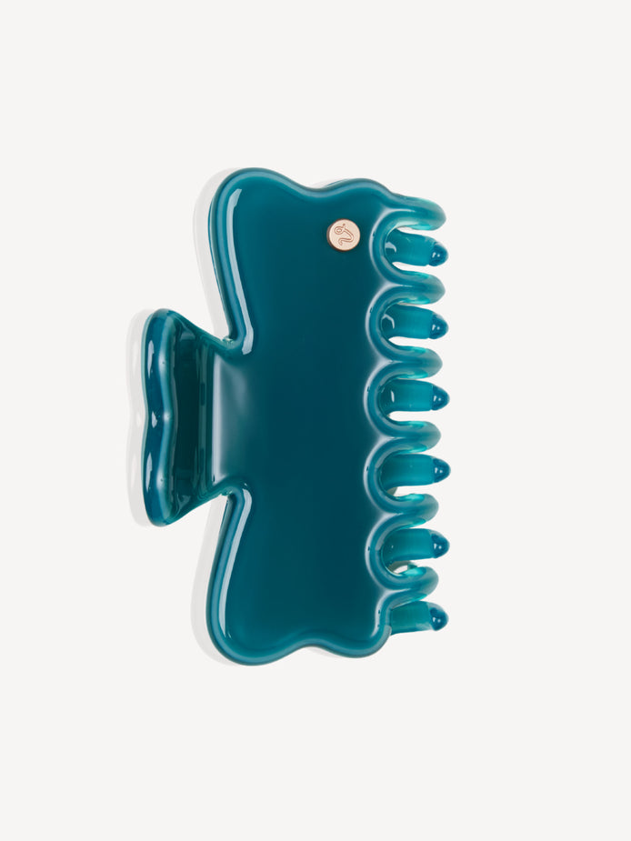 Cloudline Medium Hair Claw in Lagoon
